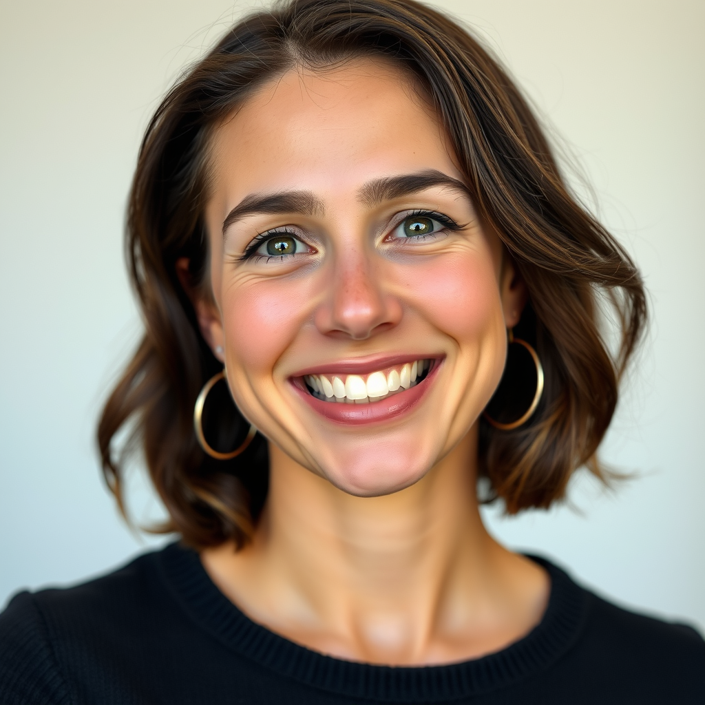 Smiling person achieving success - Emily Carter